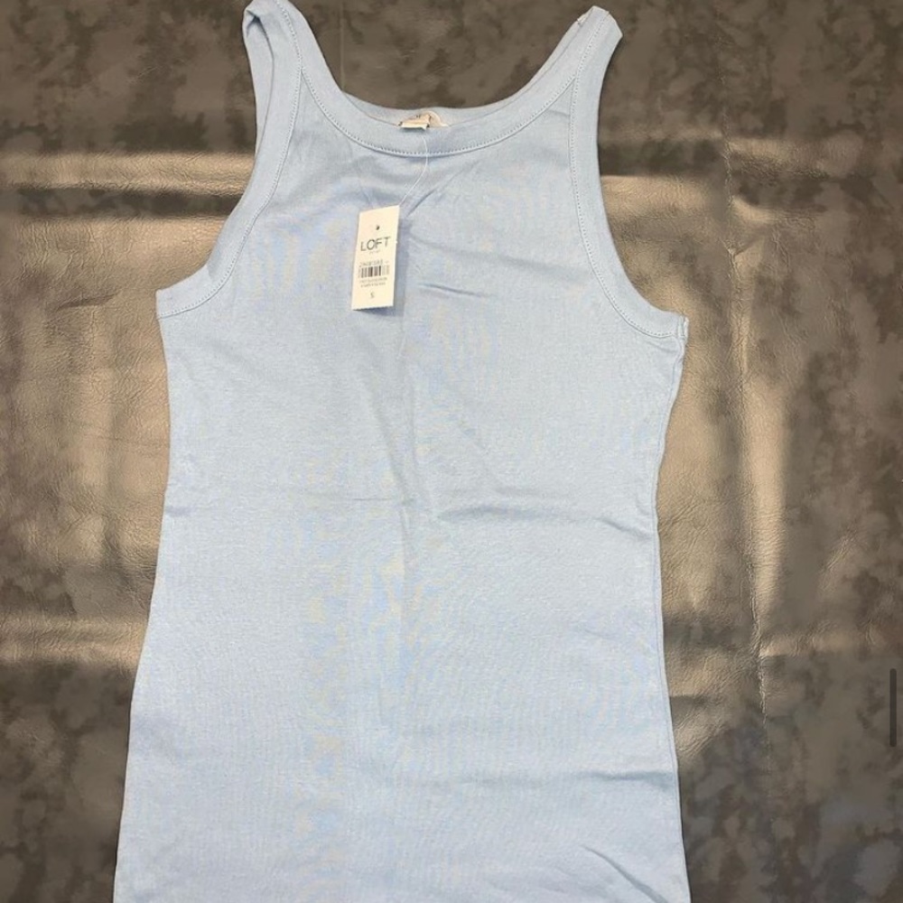 blue tank